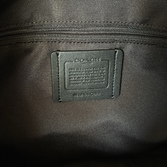 Coach Gallery Tote With Diary Embroidery black NWT - Picture 7 of 8